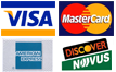We accept VISA, MasterCard, Discover, American Express, EBT and Debit Cards